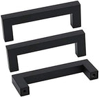 goldenwarm 50 Pack 4 INCH Black Square Bar Cabinet Pull - Image 8