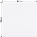 HOMEXCEL White Microfiber Cleaning Cloth 150 Pack, 12.5 x 12.5 inch Microfiber - Image 7
