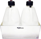 Pit Posse Double Utility Jug Holder Organizer Storage Rack - Image 6