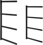 ​Lumber Storage Rack Metal Shelf Brackets, Sturdy Multipurpose Racking by Unknown