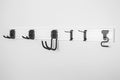 Handi Tool Rail with Basic Hook Kit by Unknown