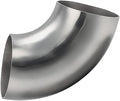Cotonake OD 5 Inch 90 Degree SS304 Stainless Steel Bend Tube Exhaust Elbow Pipe by Cotonlake