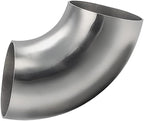 Cotonake OD 5 Inch 90 Degree SS304 Stainless Steel Bend Tube Exhaust Elbow Pipe by Cotonlake
