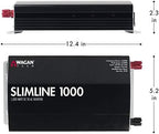 Wagan EL3720 1000W Slimline Plus AC to DC Power Inverter 1000 Watt TrueRated - Image 3