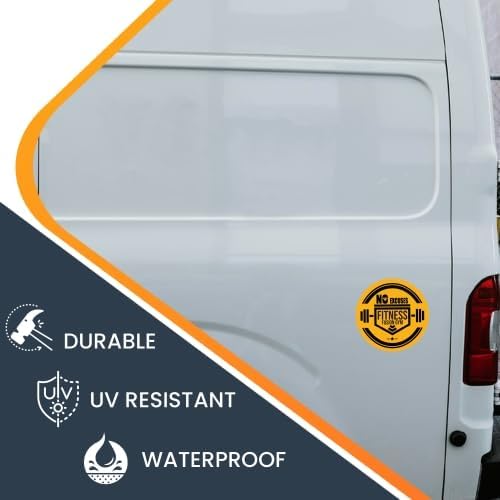 Magnet Me Up Customizable 30 Mil Round Magnet- 6”, Weatherproof Car Magnet - Image 4