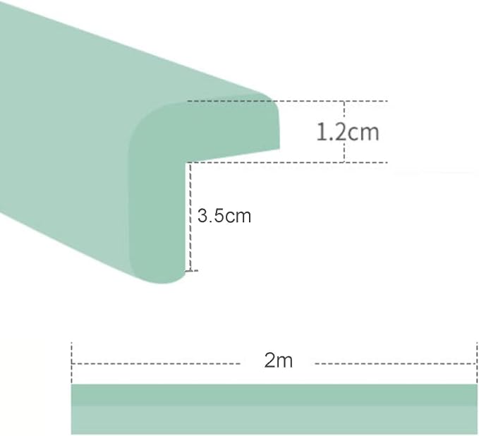 XPLKQXE Sharp Edge Safety Corner Edge Foam Padding, Edge Guards Bumpers Adhesive - Image 6