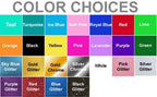 Large Custom Business Name and Website Description Text Decal Sticker - Image 3