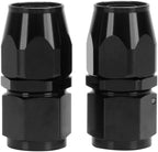 LokoCar 10AN Hose End Fitting 0° Straight Swivel by GetToKnowEachOther