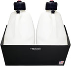 Pit Posse Double Utility Jug Holder Organizer Storage Rack - Image 6