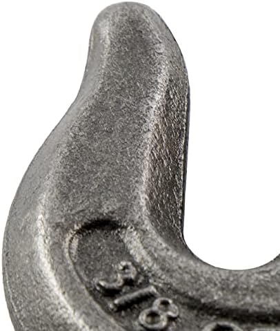 Weld-on Grab Chain Hook 3/8-in Heavy Duty Tow Hook G70 Forged Steel Tractor - Image 6
