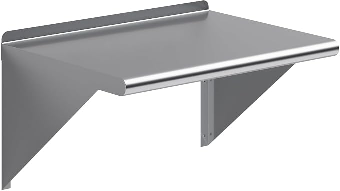 AmGood 24" Long X 18" Deep Stainless Steel Wall Shelf | NSF Certified | by AmGood
