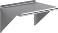 AmGood 24" Long X 18" Deep Stainless Steel Wall Shelf | NSF Certified | by AmGood