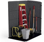 Outdoor Storage Shed, Extra Large Vertical, Dark Gray - Image 6