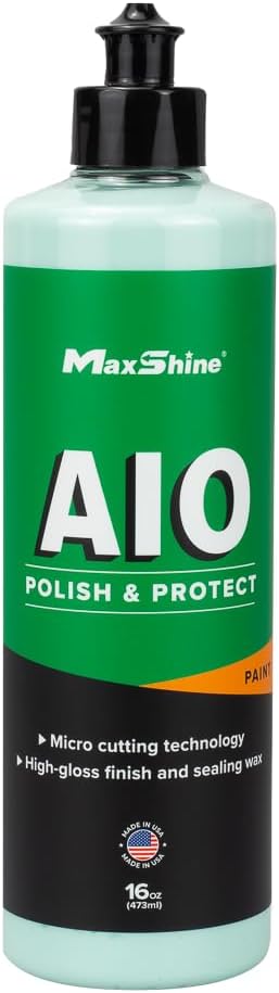 Maxshine 2 Pieces M8S V2 Dual Action Polisher & 16oz AIO Polish Car Detailing - Image 2
