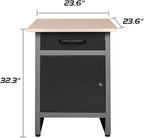 JZD Steel Workbench Garage Storage Cabinet Set - Image 5