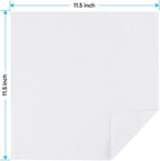 HOMEXCEL White Shop Towels 100 Pack, Reusable Microfiber Towels - Image 8