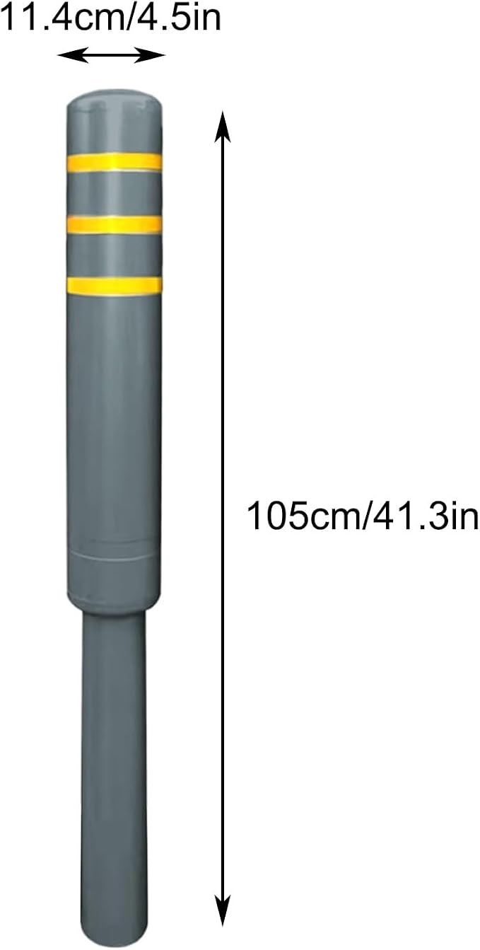 Metal Safety Bollard, Car Parking Protection Posts, Personal Garage Driveway - Image 7