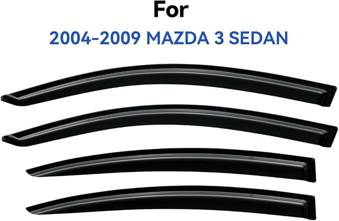 Window Visors Rain Guards Shield - Image 2