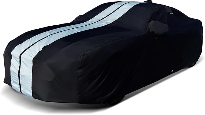 iCarCover Custom Car Cover for Pontiac Sunbird 4-Door Waterproof All-Weather by iCarCover