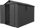 Patiowell 6x10 FT Outdoor Plastic Storage Shed - Image 9