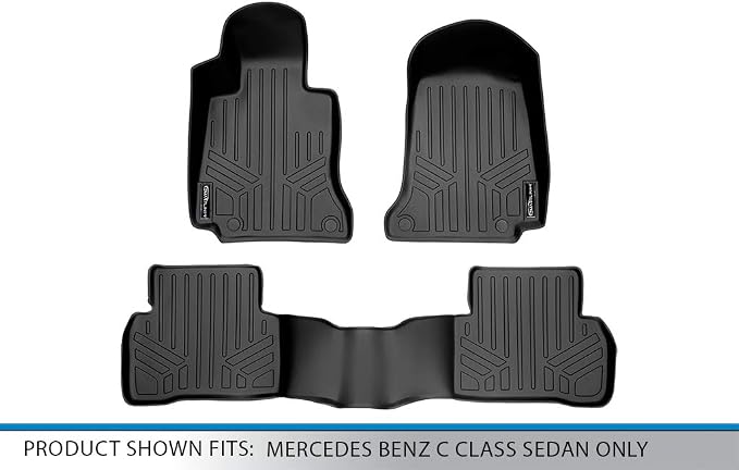 SMARTLINER Custom Fit Floor Mats 2 Row Liner Set - Image 5