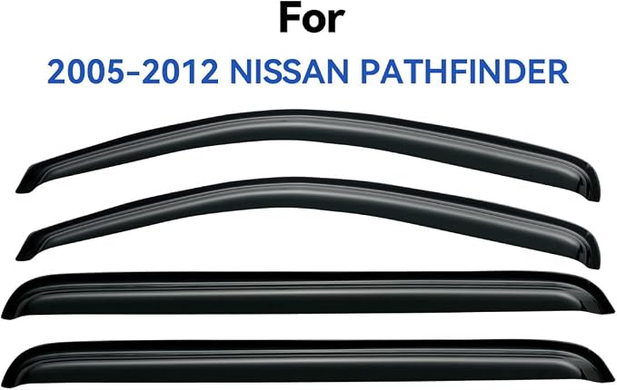 Window Visors Rain Guards Shield - Image 2
