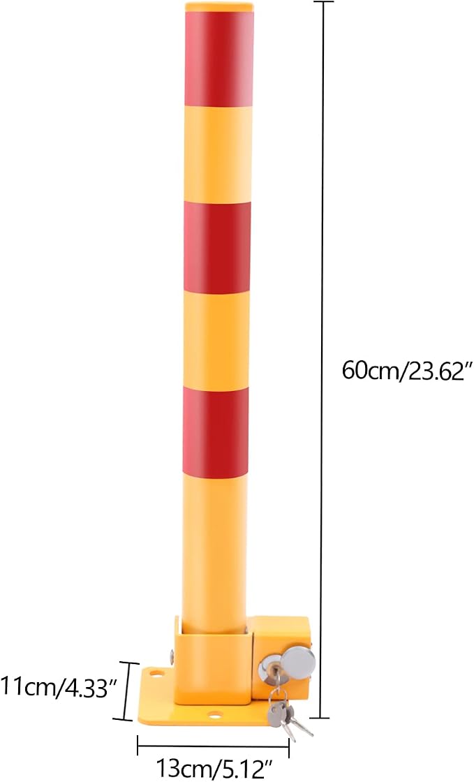 Spring Parking Post Wall Mount Parking Barrier - Image 2