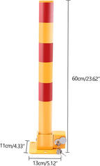 Spring Parking Post Wall Mount Parking Barrier - Image 2