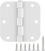 3 Pack White Door Hinges 3.5" Interior Hardware by TDCHINGES