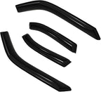 4pc Sun Rain Guards Window Visor Wind Deflector Compatible - Image 2