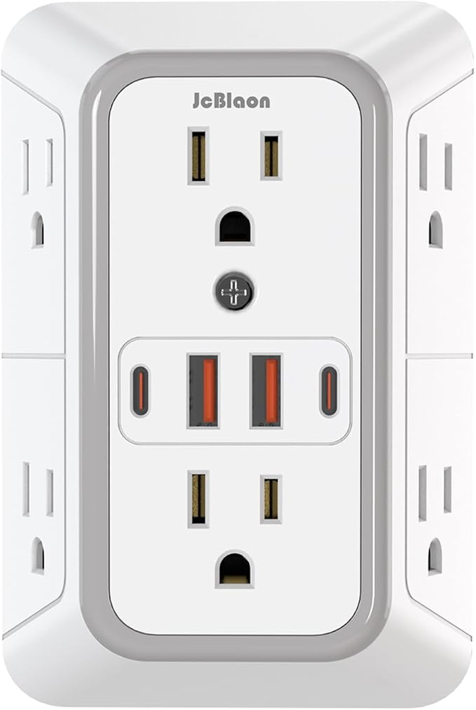 Outlet Extender Surge Protector by JcBlaon
