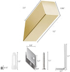 NINETREX Gold Towel Hooks for Bathroom Modern Wall Mounted Heavy Duty SUS304 - Image 4