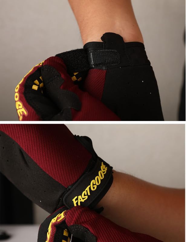 Dirt Bike Motorcycle Gloves for Men Women Finger Touchscreen Motorbike Gloves - Image 4