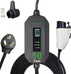 PRIMECOM Level 2 EV Charger 220/240V, 30ft & 50ft, Portable EVSE Electric by PRIMECOMTECH