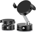 2025 Upgraded Foldable 2-in-1 Clip & Vacuum Magnetic Suction Car Phone Holder by ENGSHARDE