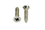 #4 x 3/4" Stainless Flat Head Phillips Wood Screw, 18-8 Stainless Steel Screws - Image 3