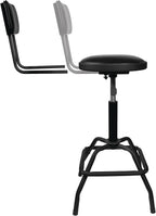 Performance Tool W85016 Pneumatic Stool w/Removable Backrest - Image 7