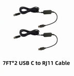 USB C to RJ11 Radar Detector Power Cord Cable - Image 3
