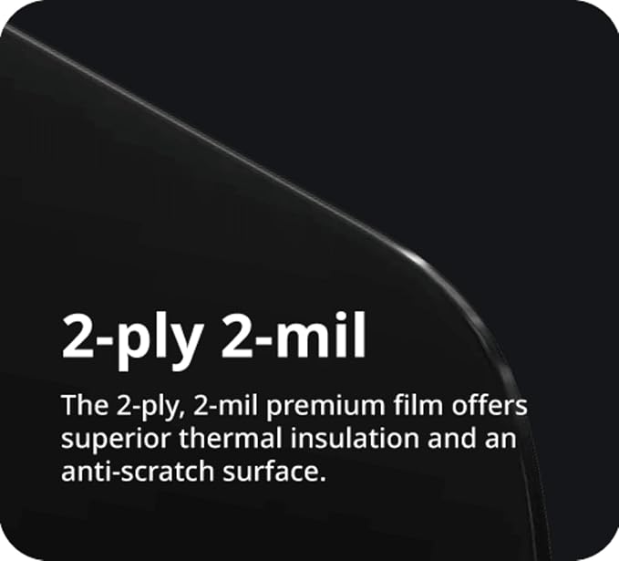 Nano Ceramic Window Tint Film for Cars and Building, 2 Ply Scratch Resistant - Image 4