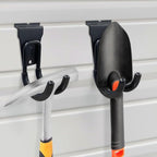Slatwall Hooks Heavy Duty Slatwall Accessories Small J Hooks Garage Slat Wall - Image 2