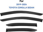 Window Visors Rain Guards Shield - Image 2