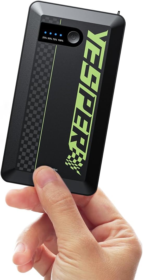 YESPER Jump Starter Portable, 1500A Peak Motorcycle Jump Starter, Jump Box by YESPER
