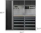 Steel Garage Storage Cabinet System, Tool Organization, - Image 2
