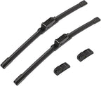 2 wipers Replacement For Benz 2008-2014 W207 W212 W218 W204 Class C250 C300 by ANRDDO