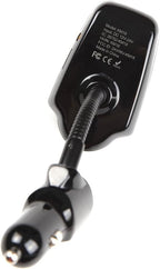 Nulaxy Car Bluetooth FM Transmitter, 1.44" Display Flexible Gooseneck, - Image 7