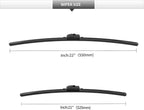 Front Windshield Wipers, 2-Piece Set - Image 3