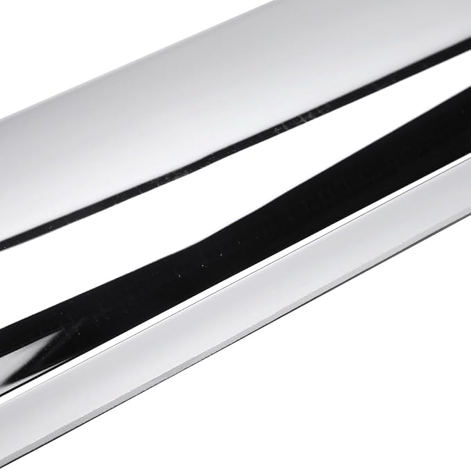 Chrome Side Window Visor Wind Vent Deflector fit - Image 5