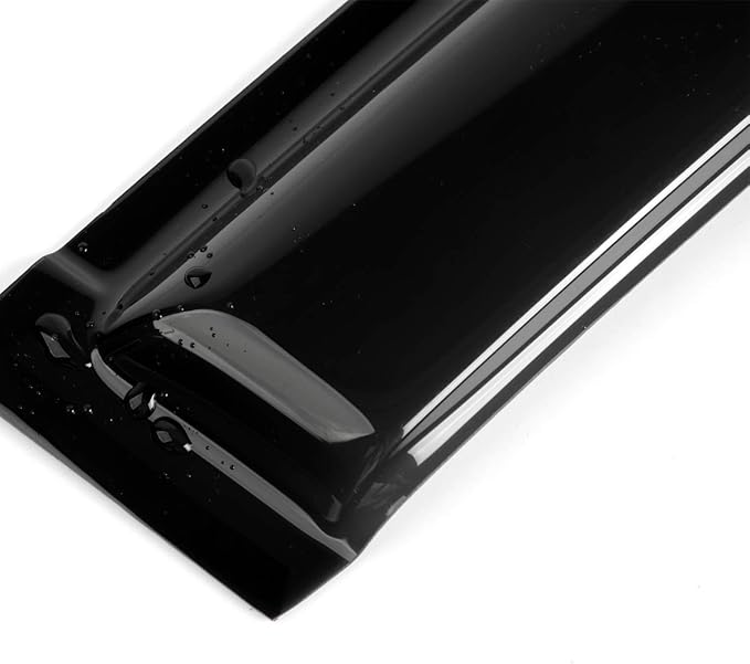 4pcs Original In Channel Style Rain Guards Durable Side Window Wind Deflectors - Image 4