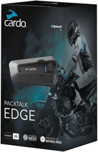 Cardo PACKTALK Edge Motorcycle Bluetooth Communication System Headset Intercom by CardoSystems