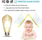LED Edison Bulb 4W, Antique 40W Vintage Edison Bulb, E26 Light Bulb Non - Image 4
